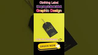 hang tag clothing label and neck label #usaclothing #usa #graphicdesign #tshirt #tshirtdesign