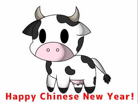 2021 佳佳牛年賀卡