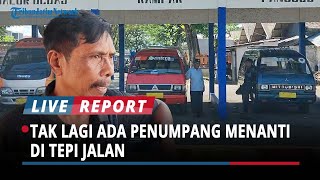 Nasib Angkutan Umum Di Trenggalek Makin Memprihatinkan Tak Lagi Ada Penumpang Menanti Di Tepi Jalan