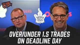 How many trades will the Leafs make on NHL Trade Deadline day?