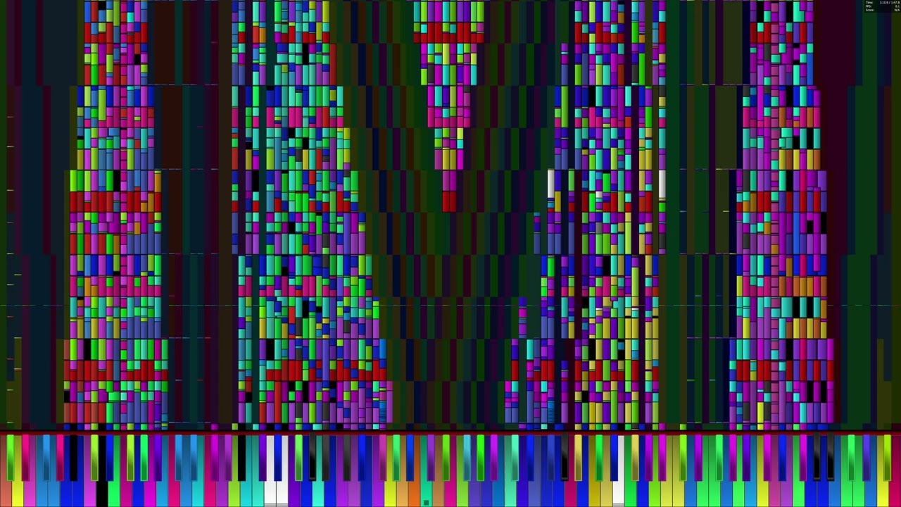 [Black MIDI] Corpse Party - Ray of Hope | 22.078.003 Notes | Legit Run (Ultra 5 125U LPE-Core)