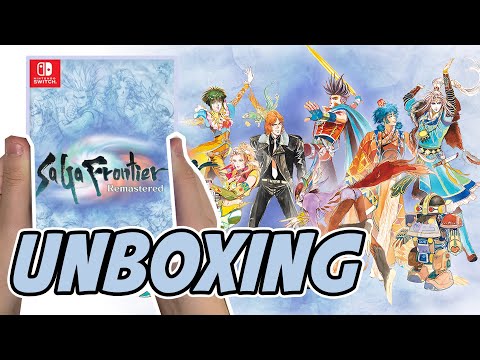 Saga Frontier Remastered (Nintendo Switch) Unboxing - YouTube