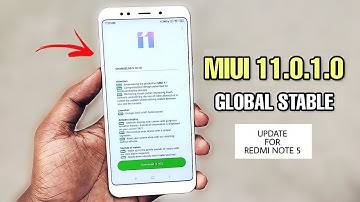 MIUI 11.0.1.0 Global Stable OTA Update For Redmi Note 5