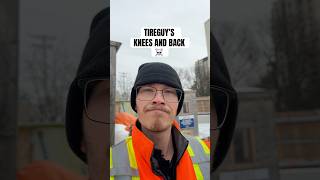 Tire Doctor’s Knees Hurt!