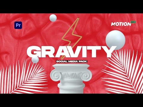 Gravity Social Media Pack For Premiere Pro