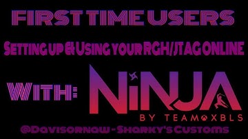 2017 (FIRST TIME USERS) Initial Set up, How to Use your RGH/JTAG w/ NiNJA Stealth