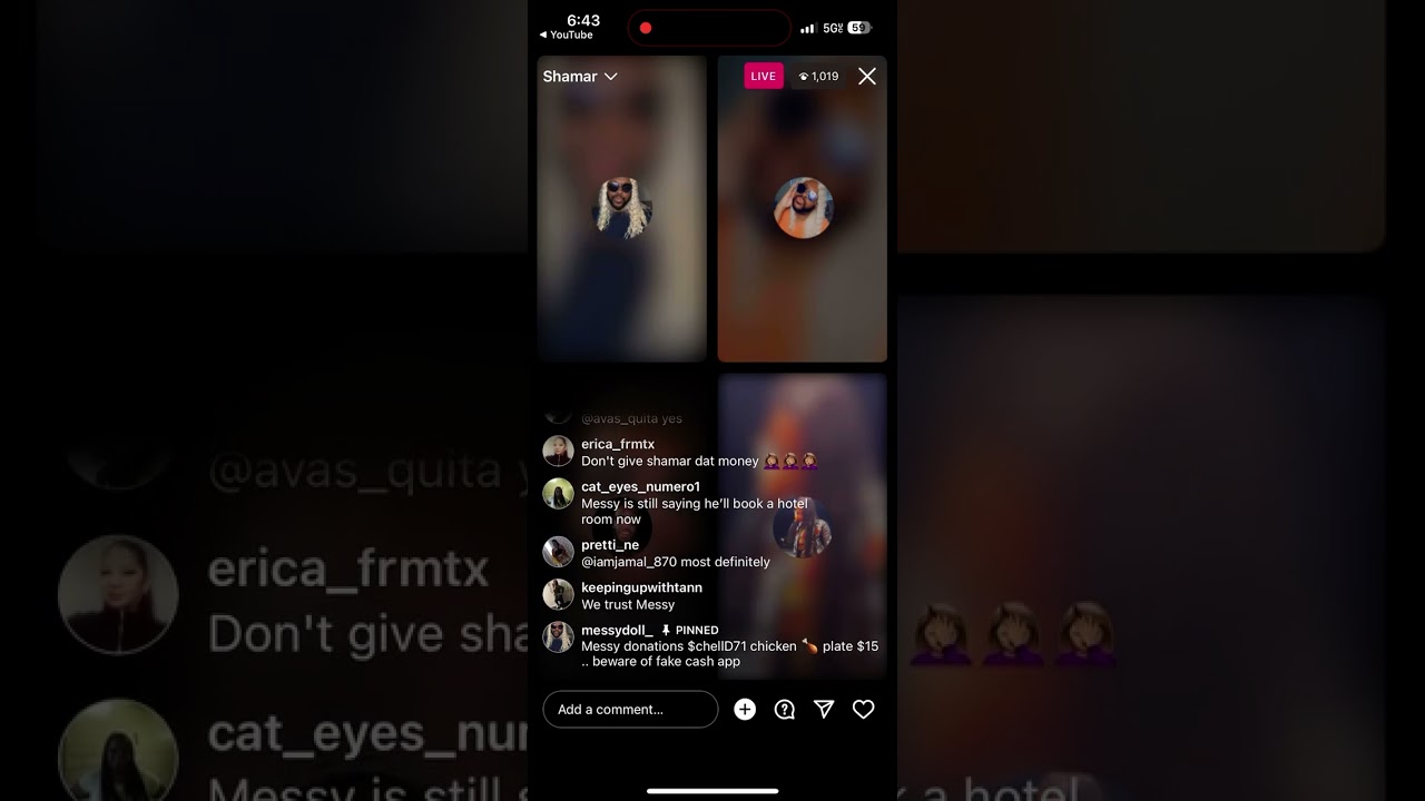 Supporter exposes shamar says he been knew that Jr was hit by a mega bus 😳👀