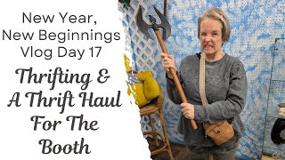 New Year, New Beginnings Vlog Day 17 | Thrifting and A Thrift Haul New Year, New Beginnings Vlog Day 17 | Thrifting and A Thrift Haul