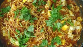 Egg Maggi Masala Recipe : Maggi Recipe With Egg | How to Make Anda Maggi | SMD Kitchen