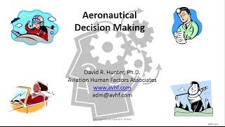 Aeronautical Decision Making (V 1.0)