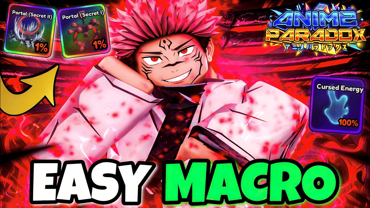 How To MACRO Tier 13 Portals Overnight For Secret Portals And Currency In Anine Paradox!