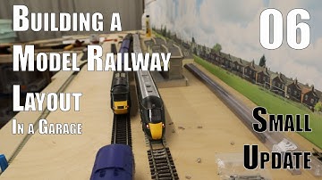 Building a Model Layout in the Garage  - Part 6 - Small Update