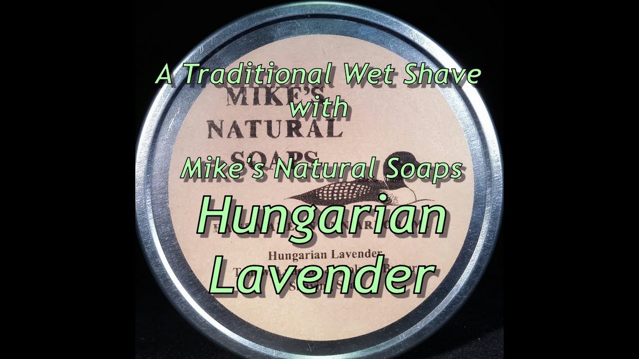 Mikes Natural Soaps Hungarian Lavender Traditional Wet picture picture