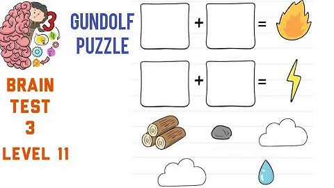 Brain Test 3 Level 11 Gundolf Puzzle walkthrough