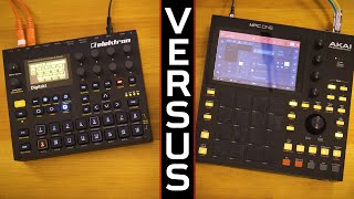 MPC One versus Digitakt - Comparison & discussion for hardware setups, plus software pros & cons