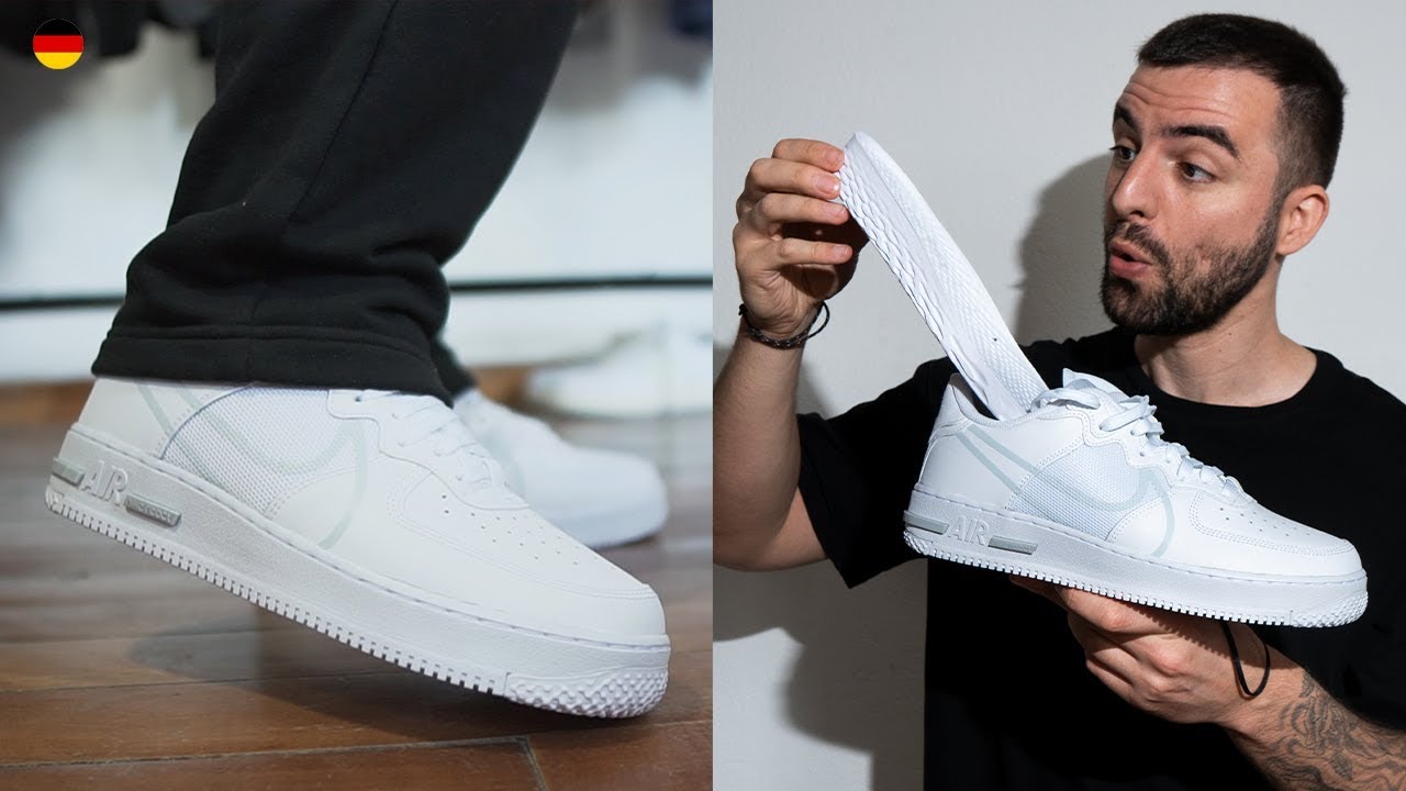 Nike Air Force 1 React Triple White 100% Authentic, Save 68% | jlcatj ...