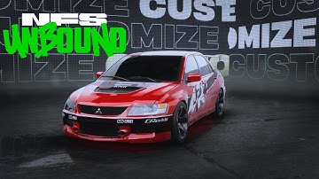 NFS Unbound: Mitsubishi Evo IX Customization & Gameplay