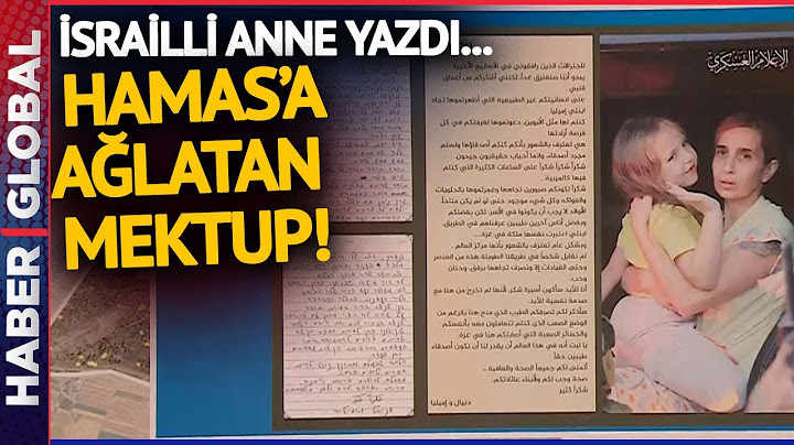 Serbest Kalan İsrailli Anneden Hamas'a Ağlatan Mektup
