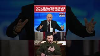 Russia’s Putin Declares 32 Hours Ceasefire With Ukraine For Orthodox Easter #shorts