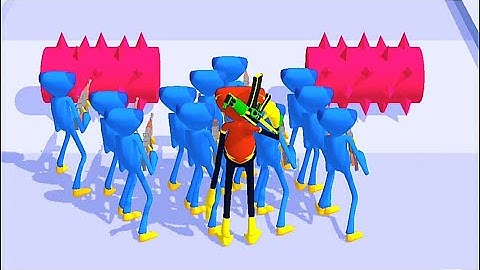 Poppy Clash 3D Running Mobile Game - All New Levels Offline Gameplay Walkthrough - (Android/IOS)