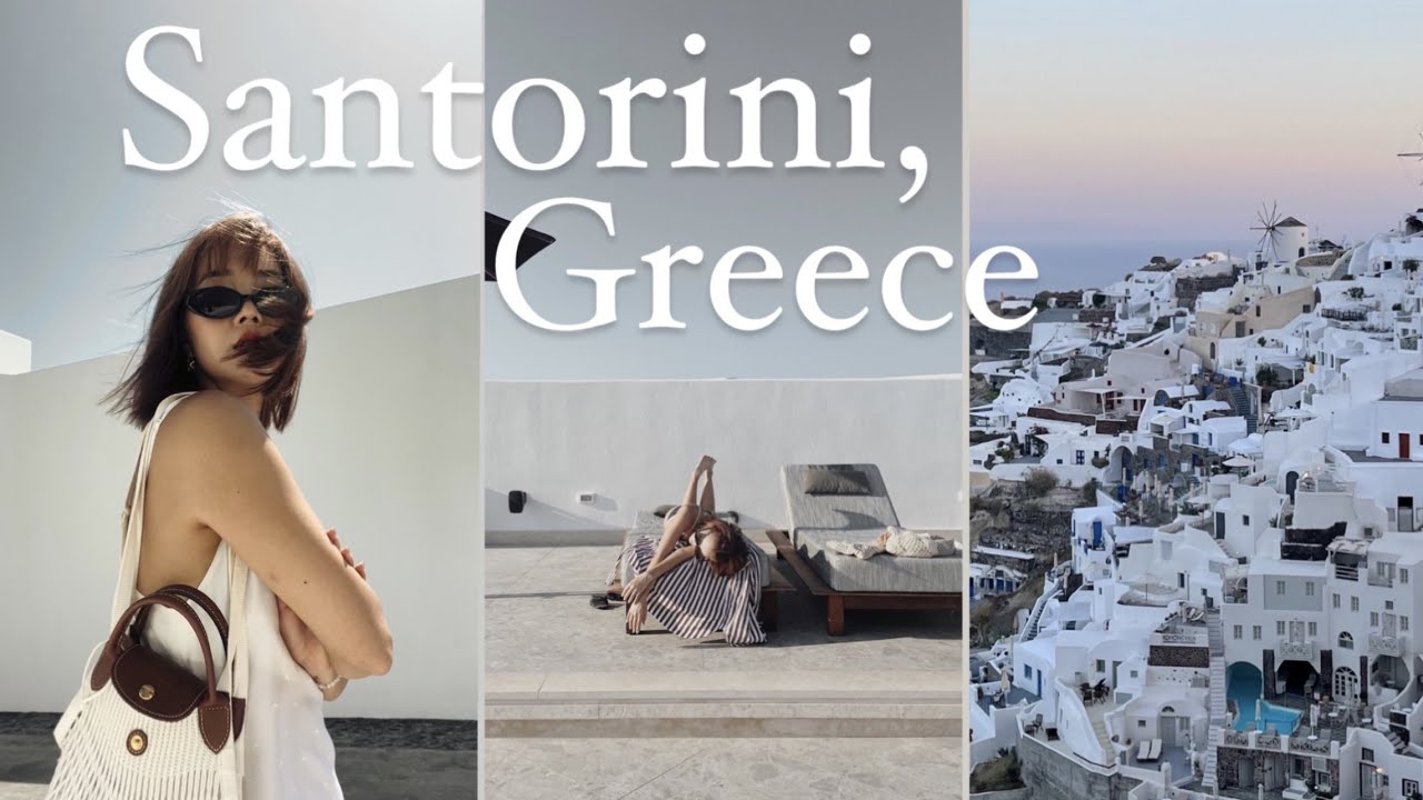 My First Time in Santorini, Greece! 🇬🇷