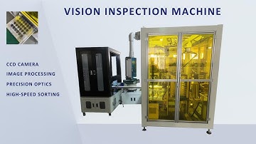 Automatic Vision Inspection and Sorting Machine with Robotic Loading & Packing #vision #inspection