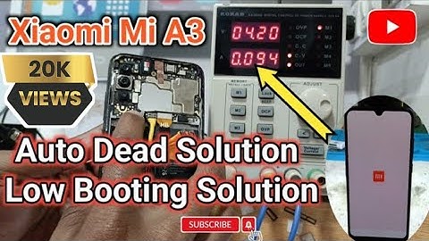 Mi A3 Auto Dead Solution | Mi A3 Dead Mobile Repair | Mi A3 Full Dead Solution