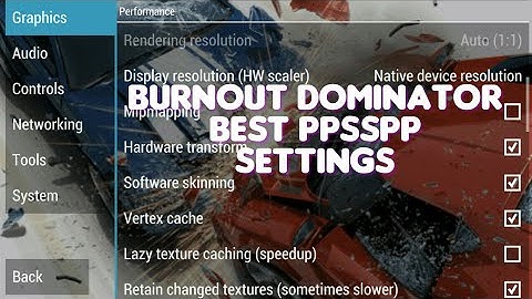 Burnout Dominator Best PPSSPP Setting (Android) (2017)