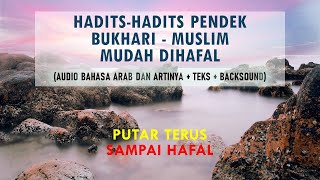 Kumpulan Hadis Pendek Mudah Dihafal Shahih Bukhari Muslim - Dibacakan Matan Bahasa Arab dan Artinya screenshot 4