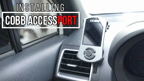 Installing the Cobb Accessport | Step by Step- | Subaru WRX