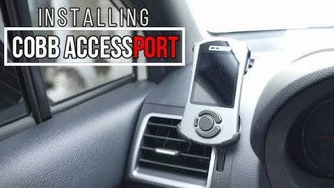 Installing the Cobb Accessport | Step by Step- | Subaru WRX