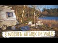 Autark in Schweden | 3 Wochen ohne Strom und fließend Wasser