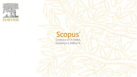 Como ver índice h no Scopus?