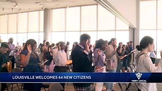 Naturalization ceremony at Ali Center welcomes 64 new citizens