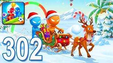 Stickman Party - Gameplay Part 302 Random Funny MiniGames 1 2 3 4 Plyer Free New Update Adventure