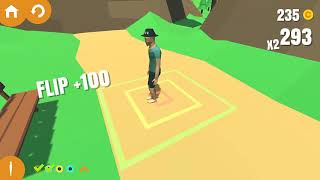 Flip Trickster MOUNTAIN Level 1 Score and Special Challenges Walkthrough screenshot 5