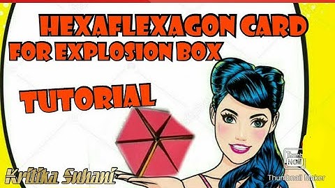 Hexaflexagon /colour changing hexagon tutorial by kritika suhani 😍😍