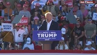 Trump rally goes NO silent after his attacks on Ron DeSantis