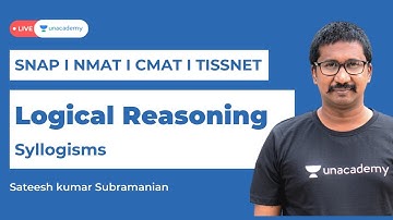 Logical Reasoning - Session 3: Syllogisms II SNAP II NMAT II CMAT II TISSNET