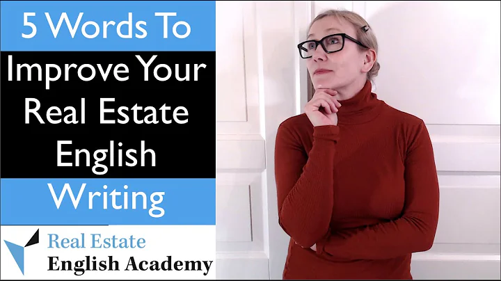 Writing Real Estate Reports in English: 5 Words To Improve Your Real Estate English Writing Style - DayDayNews
