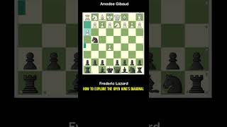 HOW TO EXPLORE THE OPEN KING'S DIAGONAL #ajedrez #xadrez #catur #scacchi  #chess  #echess #chesss