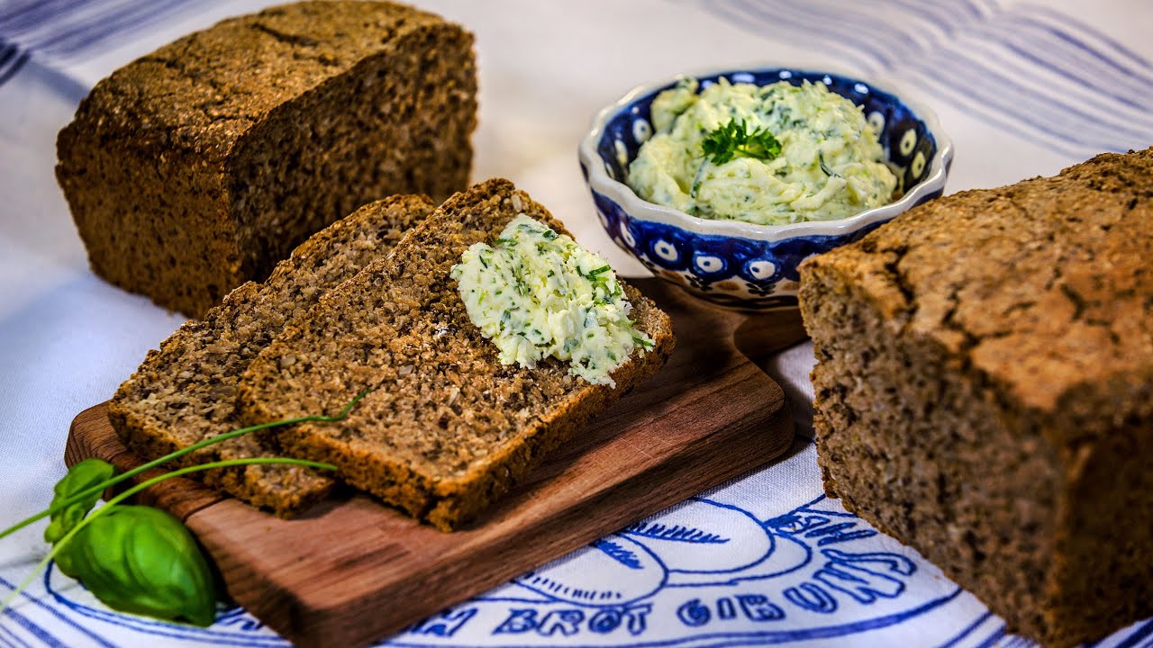 Roggenvollkornbrot mit Sauerteig - YouTube