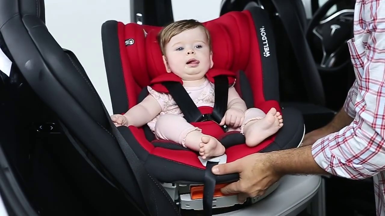 Инструкция по установке Автокресла Welldon Safe Rotate Fix IG03 - YouTube