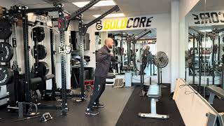 Square Stance Cable Press