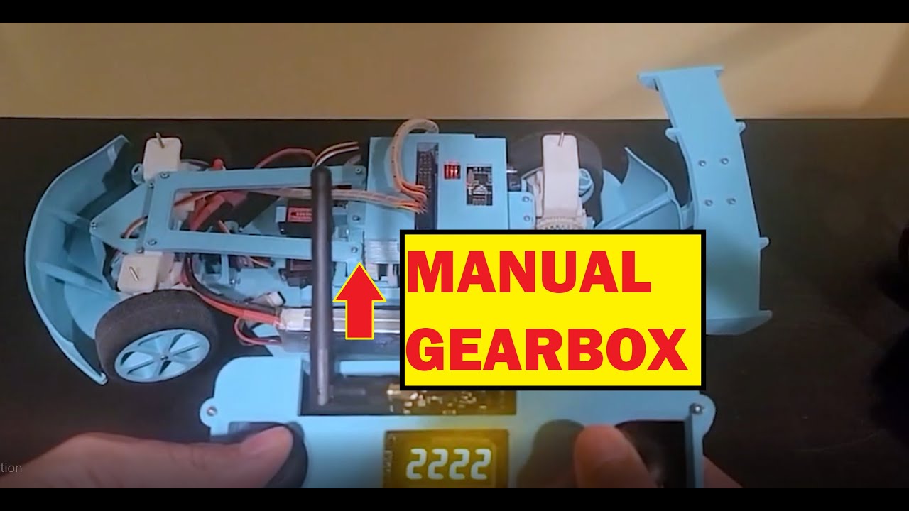 How to drive a manual transmission RC car YouTube