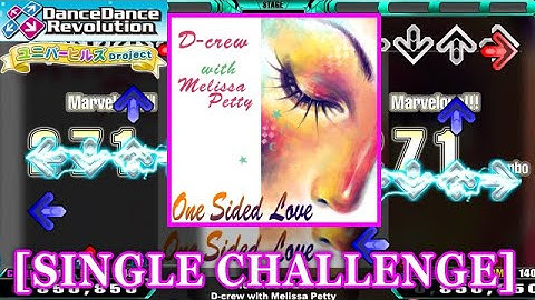 【DDR 2014】 One Sided Love / D-crew With Melissa Petty [SINGLE CHALLENGE] 譜面確認+Clap
