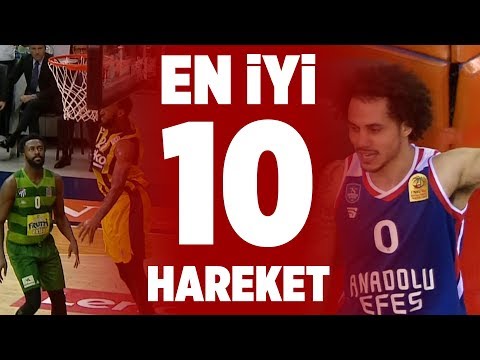 ING Basketbol Süper Ligi'nde 15. Haftanın En İyi 10 Hareketi