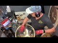 Dii: Dave tunes an old Symphonette model handpan