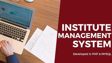 free institute management system source code project in PHP | Source code for academic project Code
