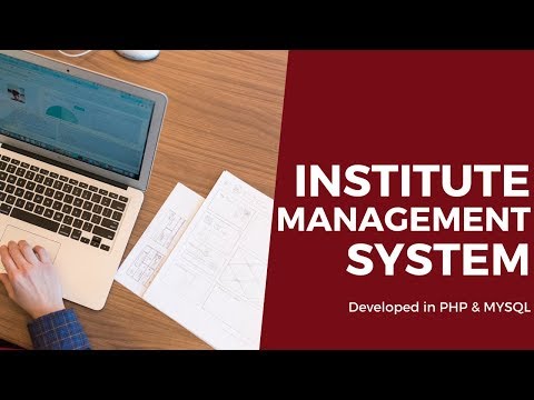 free institute management system source code project in PHP | Source code for academic project Code